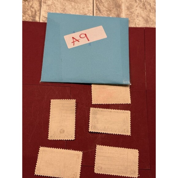 US Stamps Scott 799-802 single set of Territorial Issues 3c M/NH - Picture 5 of 5